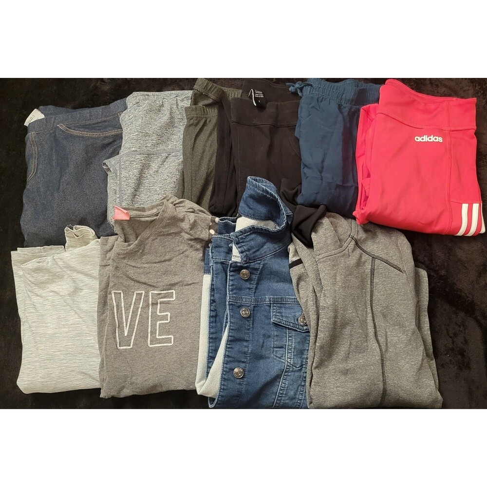 Mixed Lot Of Woman's Size Large Clothing Fall Winter Bundle